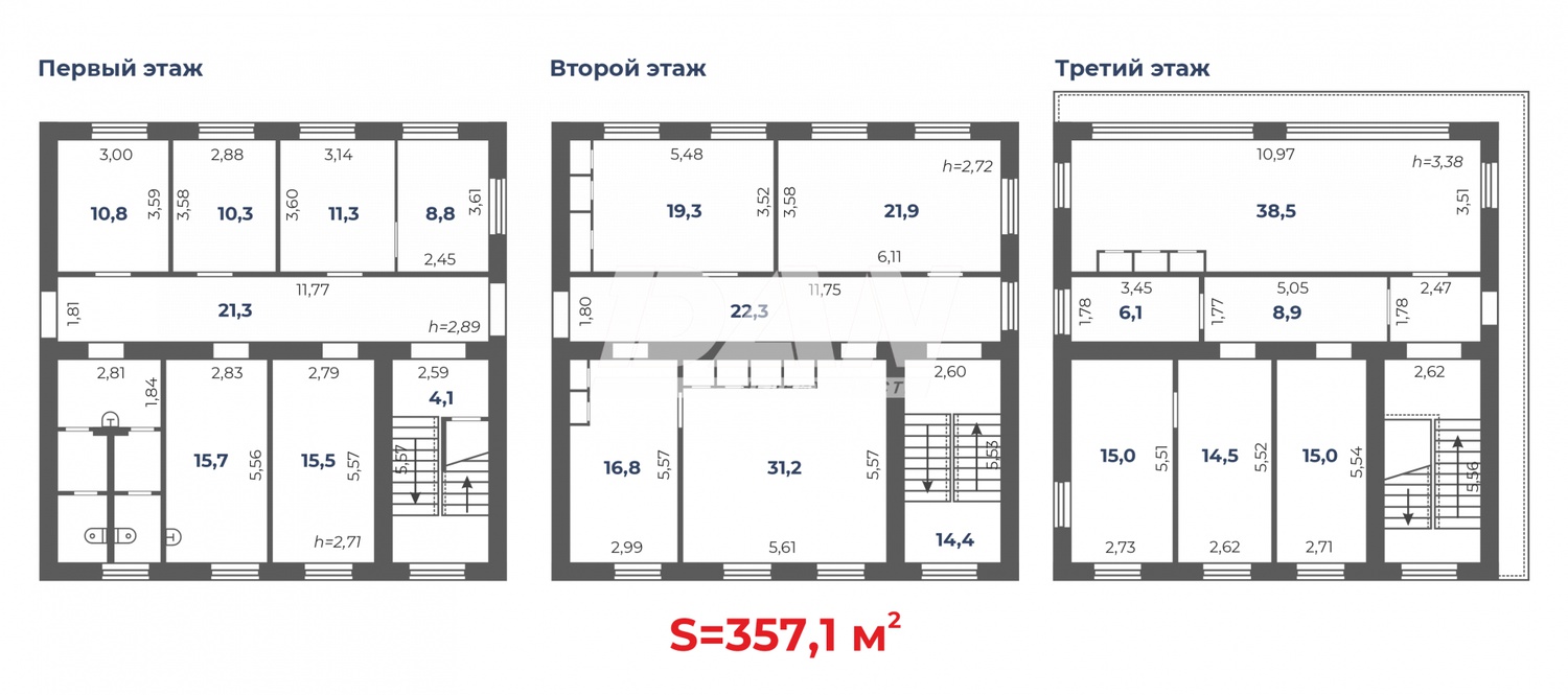 Офис 357 м²