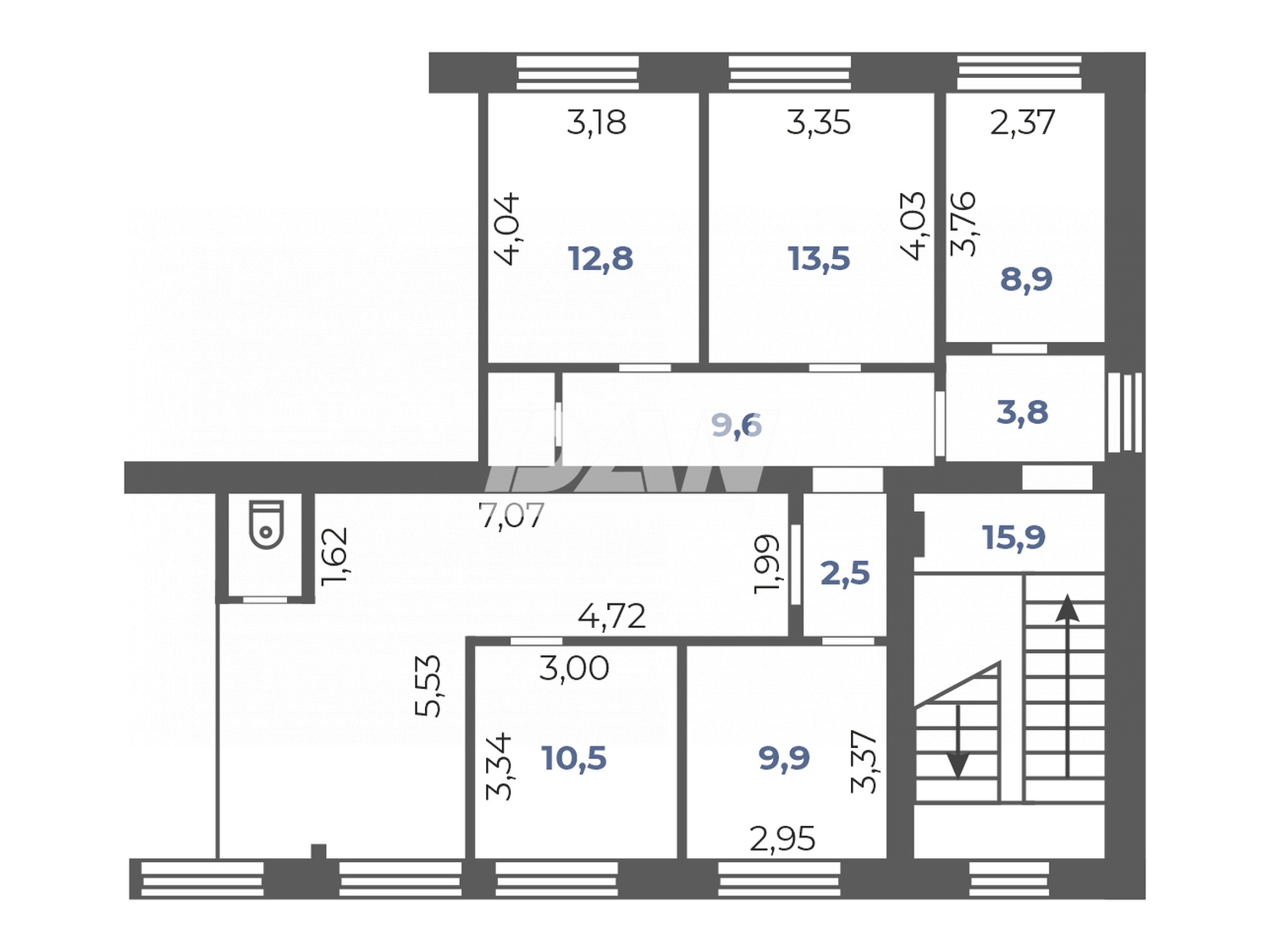 Помещение свободного назначения 132 м²