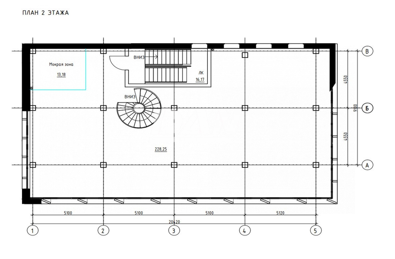 Торговая площадь 459,6 м²