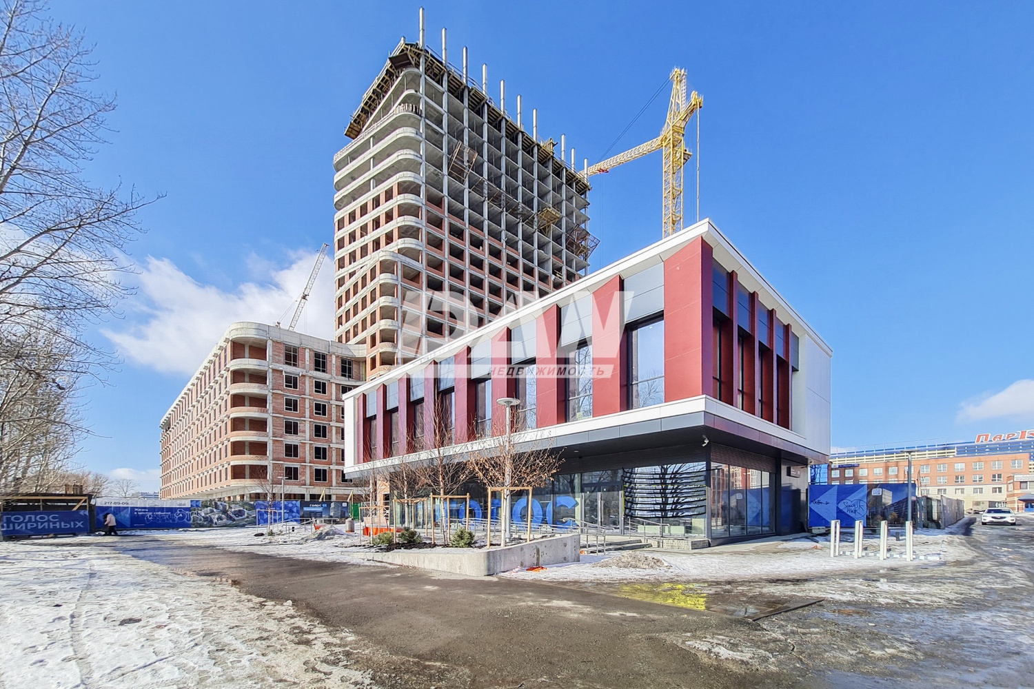 Торговая площадь 459,6 м²