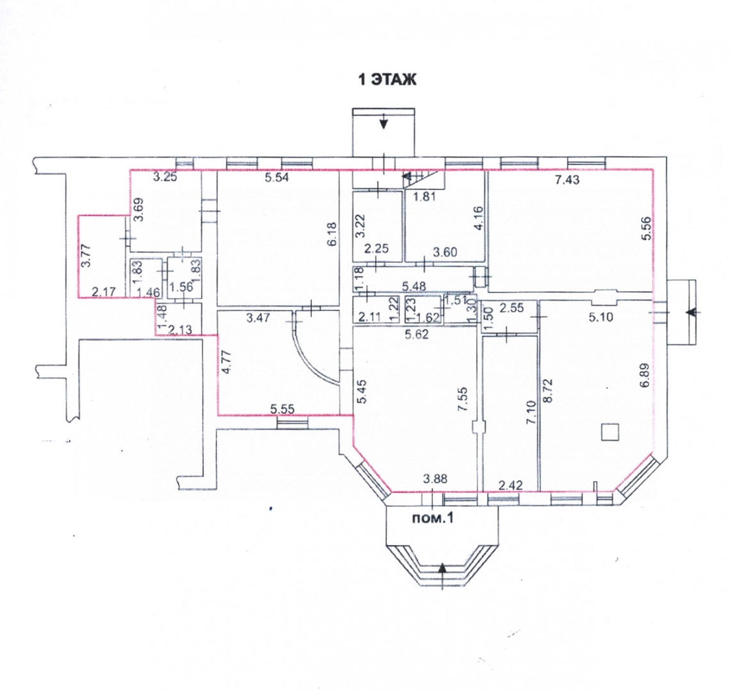 Офис 429,5 м²