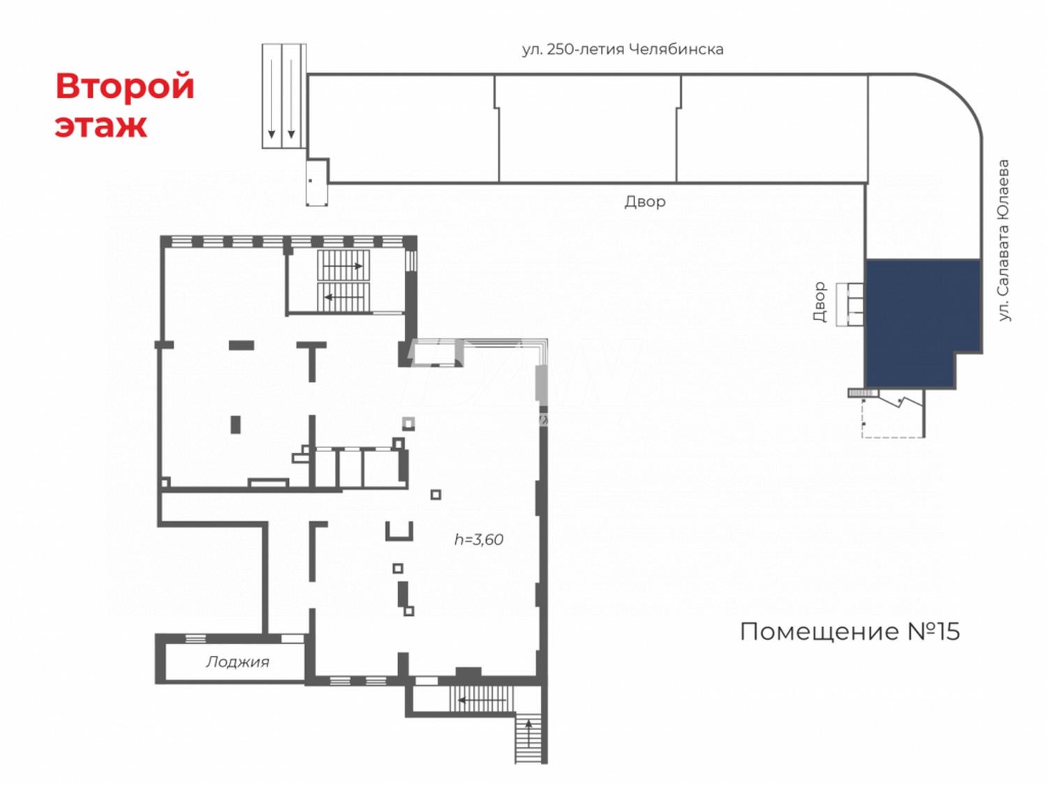 Помещение свободного назначения 327,8 м²