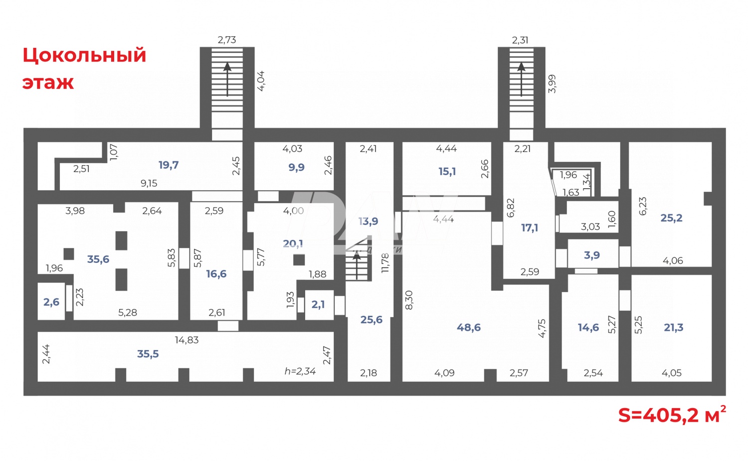 Производственное помещение 944 м²