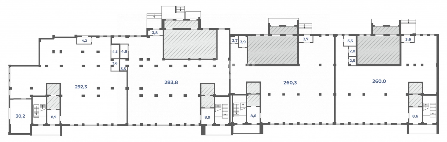 Торговое помещение 270 м²