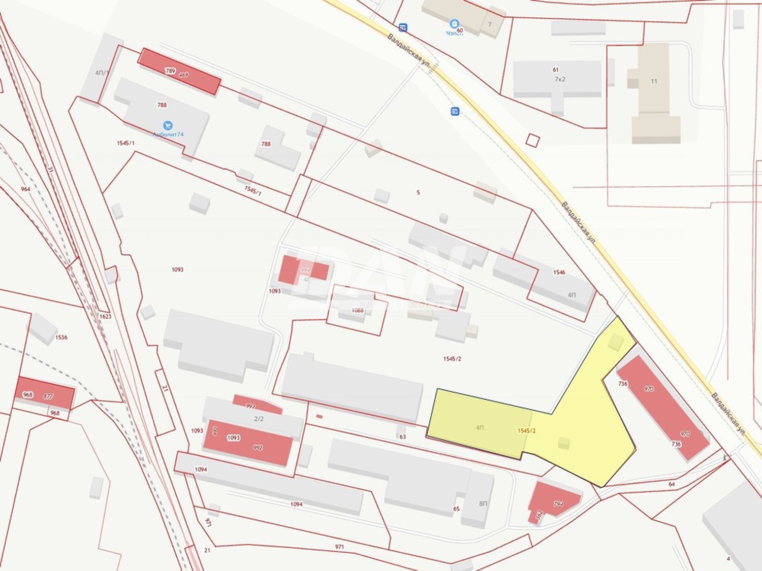 Производственное помещение 1902 м²