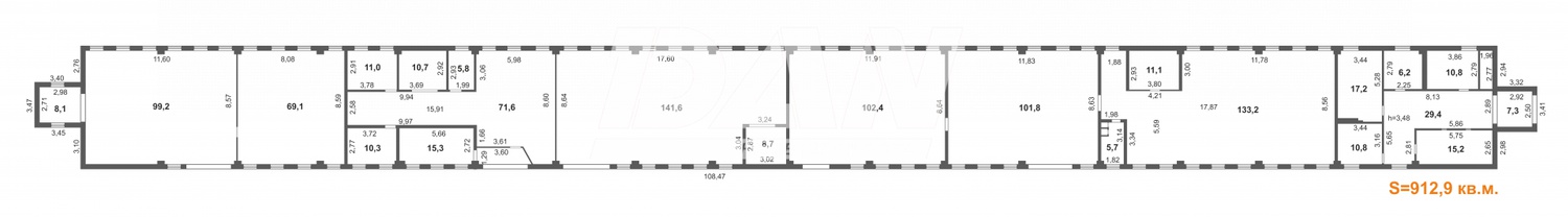Производственное помещение 6341 м²
