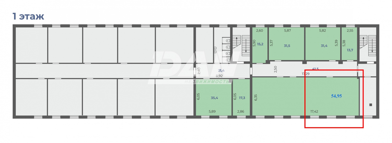 Производственное помещение 55 м²