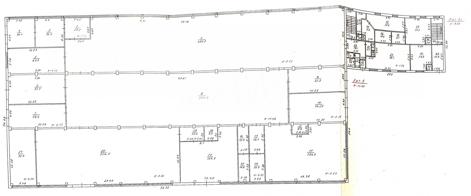 Производственное помещение 8720,6 м²