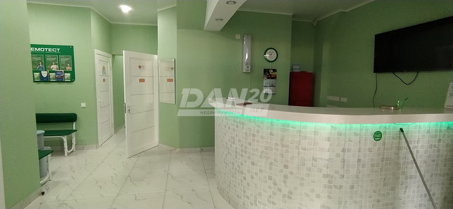 Помещение свободного назначения 123,4 м²
