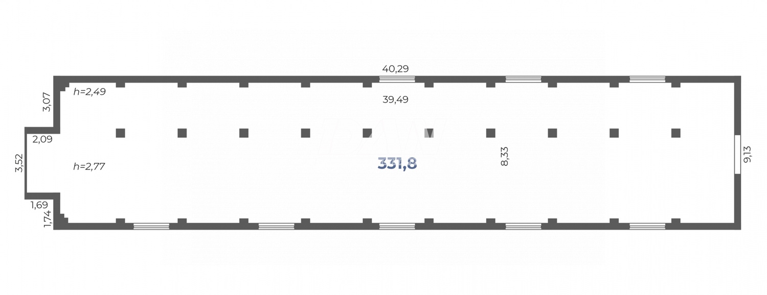 Склад 311 м²