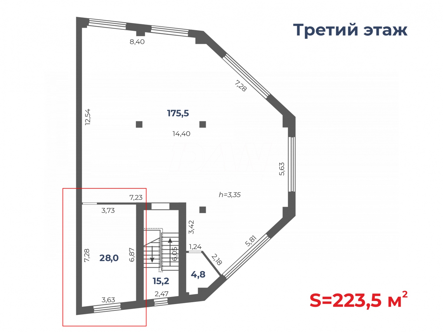 Офис 28 м²