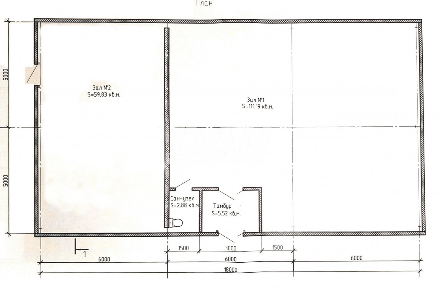 Торговая площадь 199,6 м²