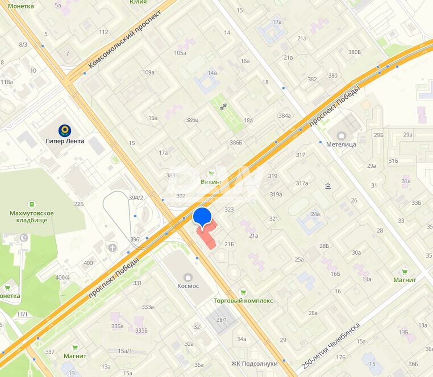 Торговое помещение 51 м²