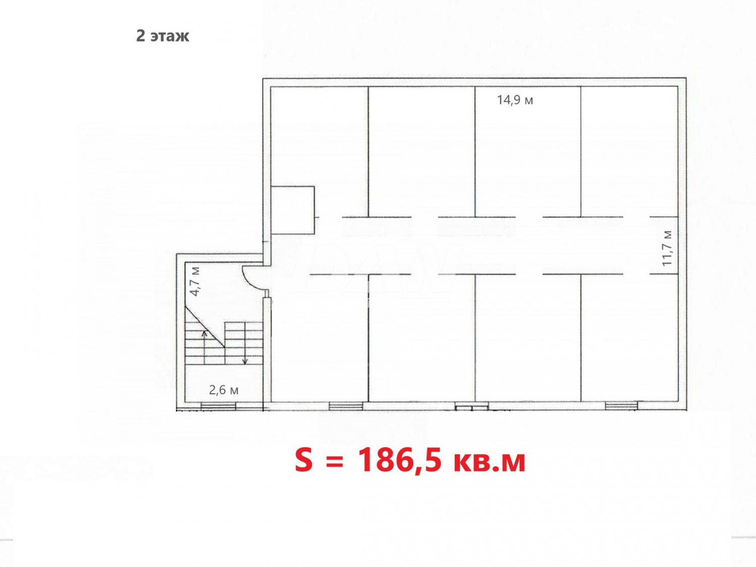 Арендный бизнес 1107 м²