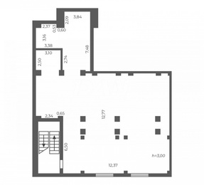 Помещение свободного назначения, 265 м²