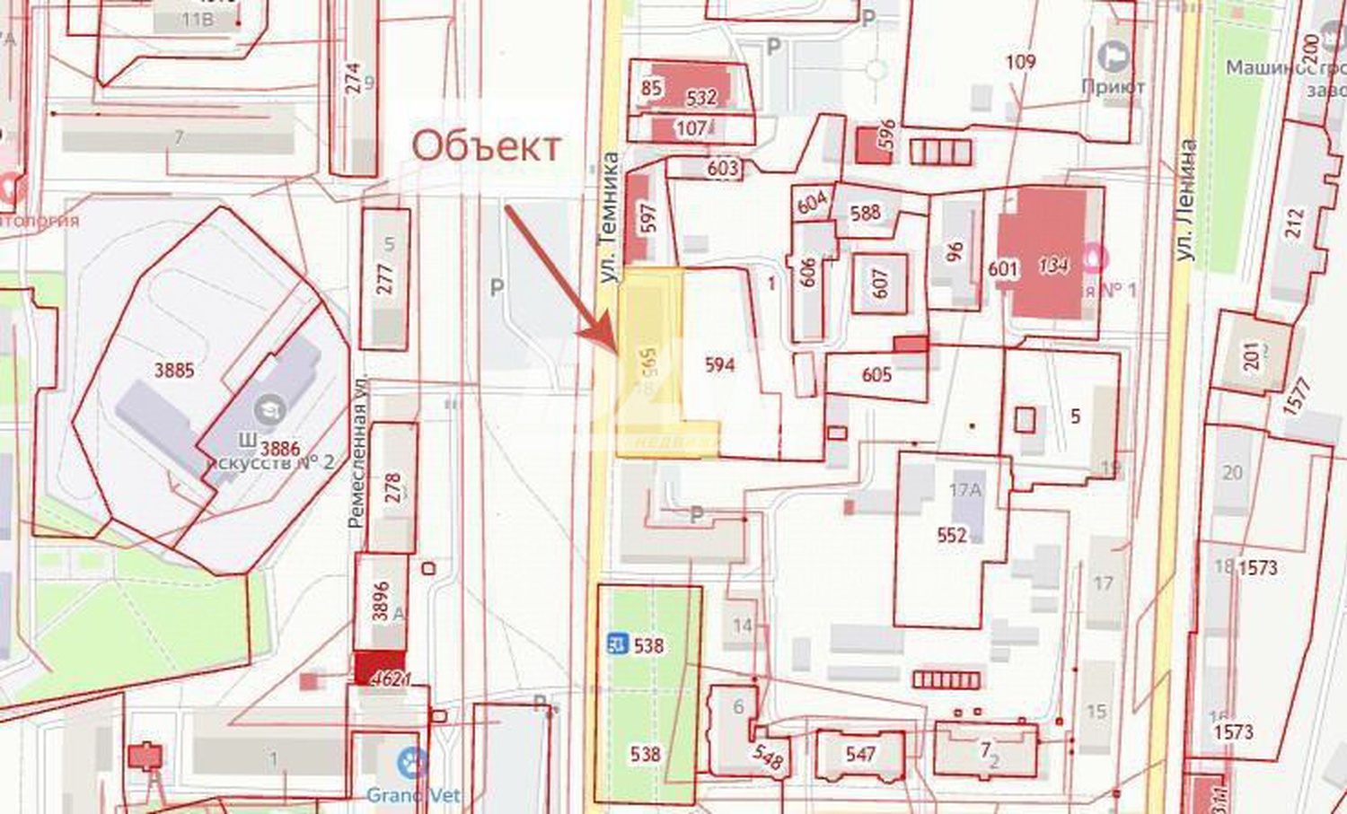 Земельный участок 1876 м²