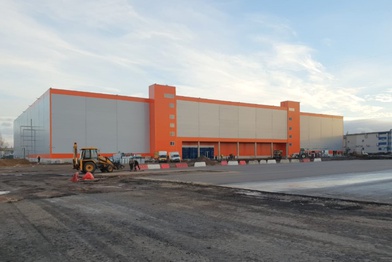 В Выборге заканчивается строительство ТРК Cubus