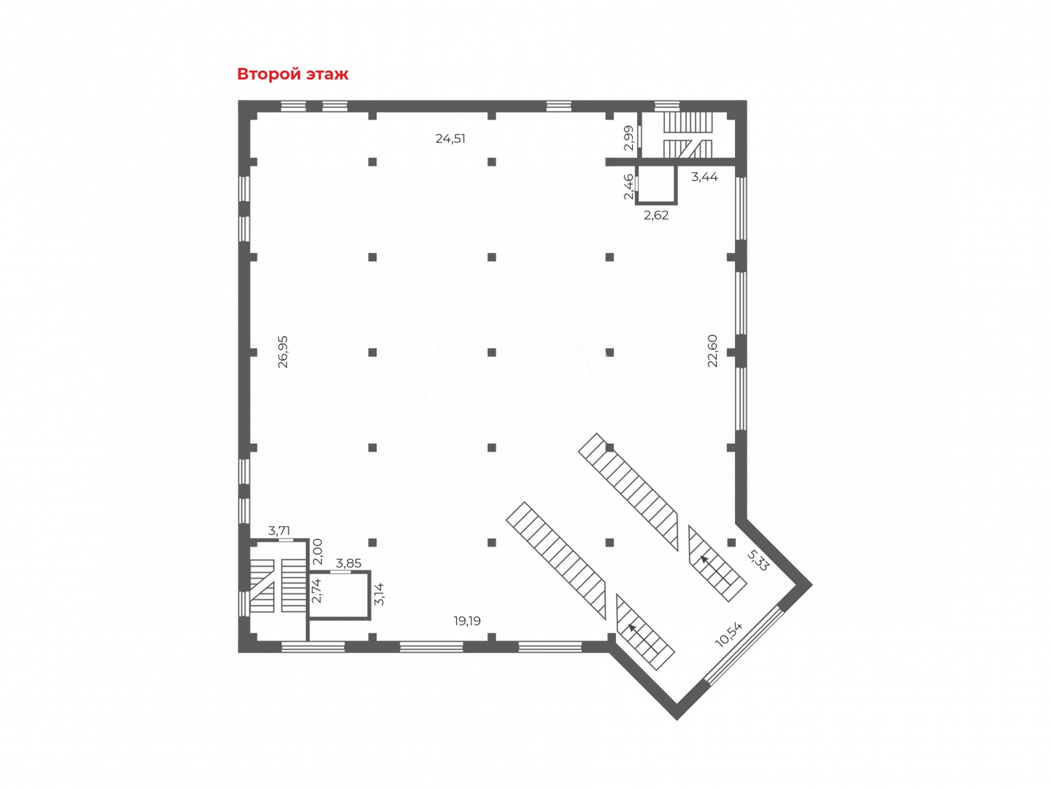 Помещение свободного назначения 300 м²