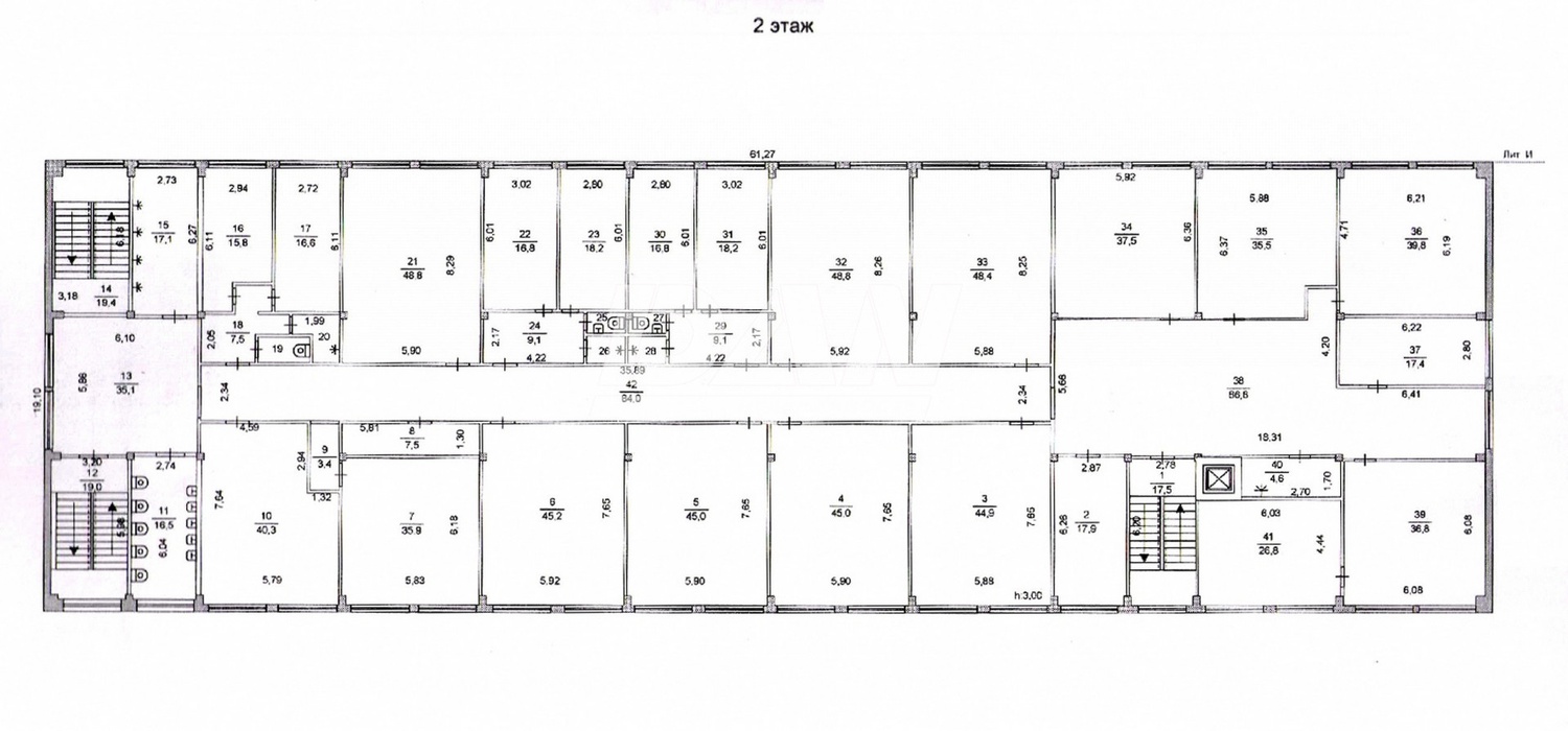 Помещение свободного назначения 4439,9 м²