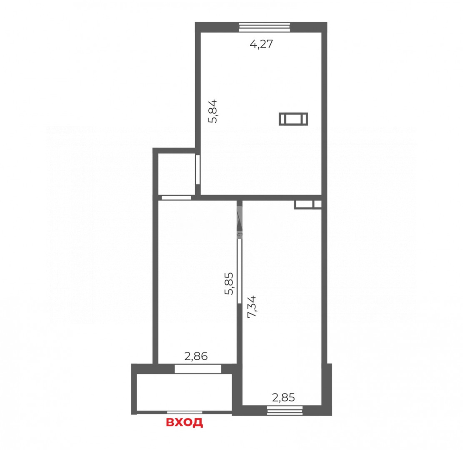 Торговое помещение 70 м²