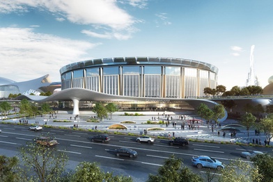 В Москве представили проект реконструкции спорткомплекса «Олимпийский»