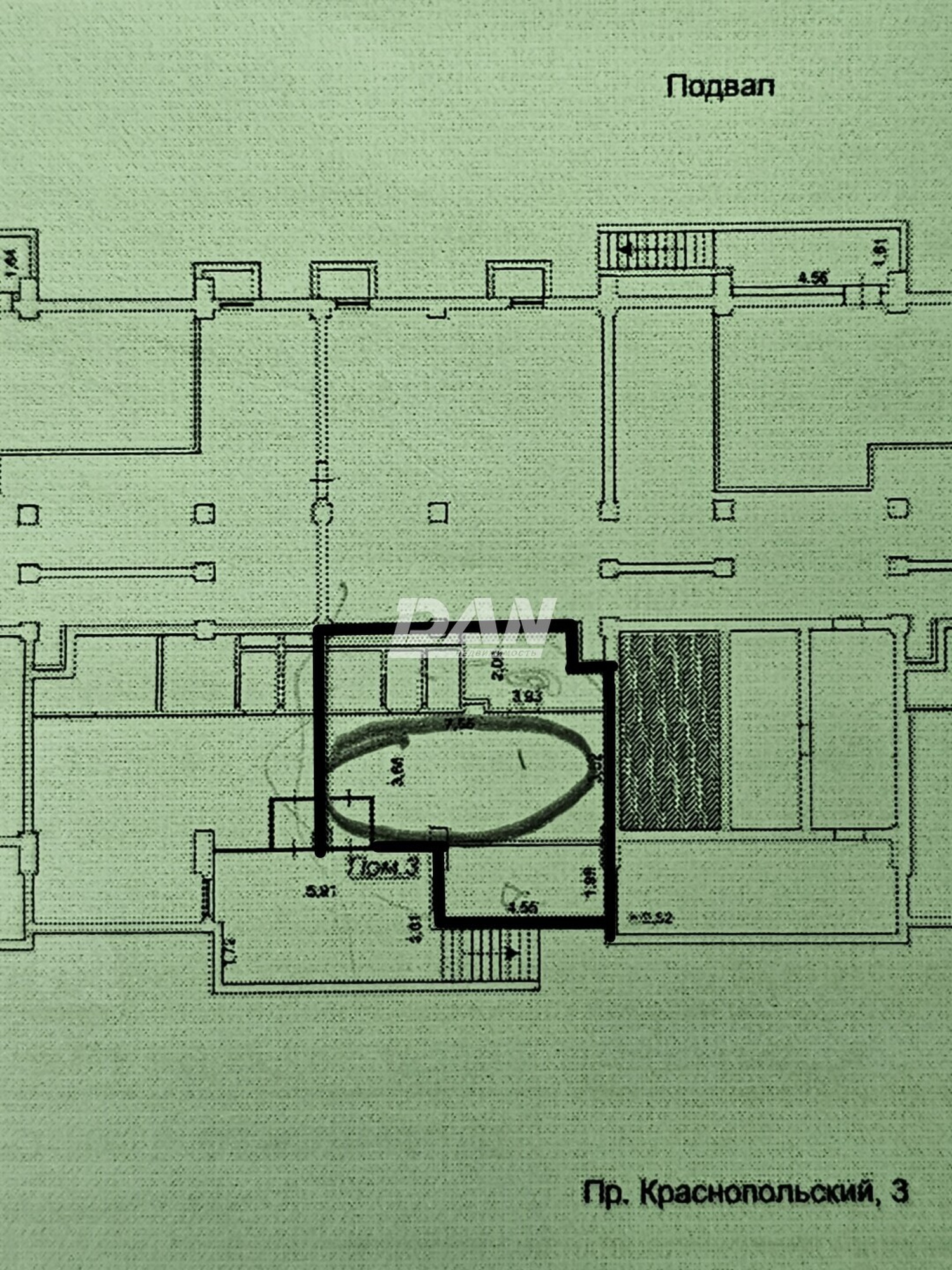 Торговое помещение 48,1 м²