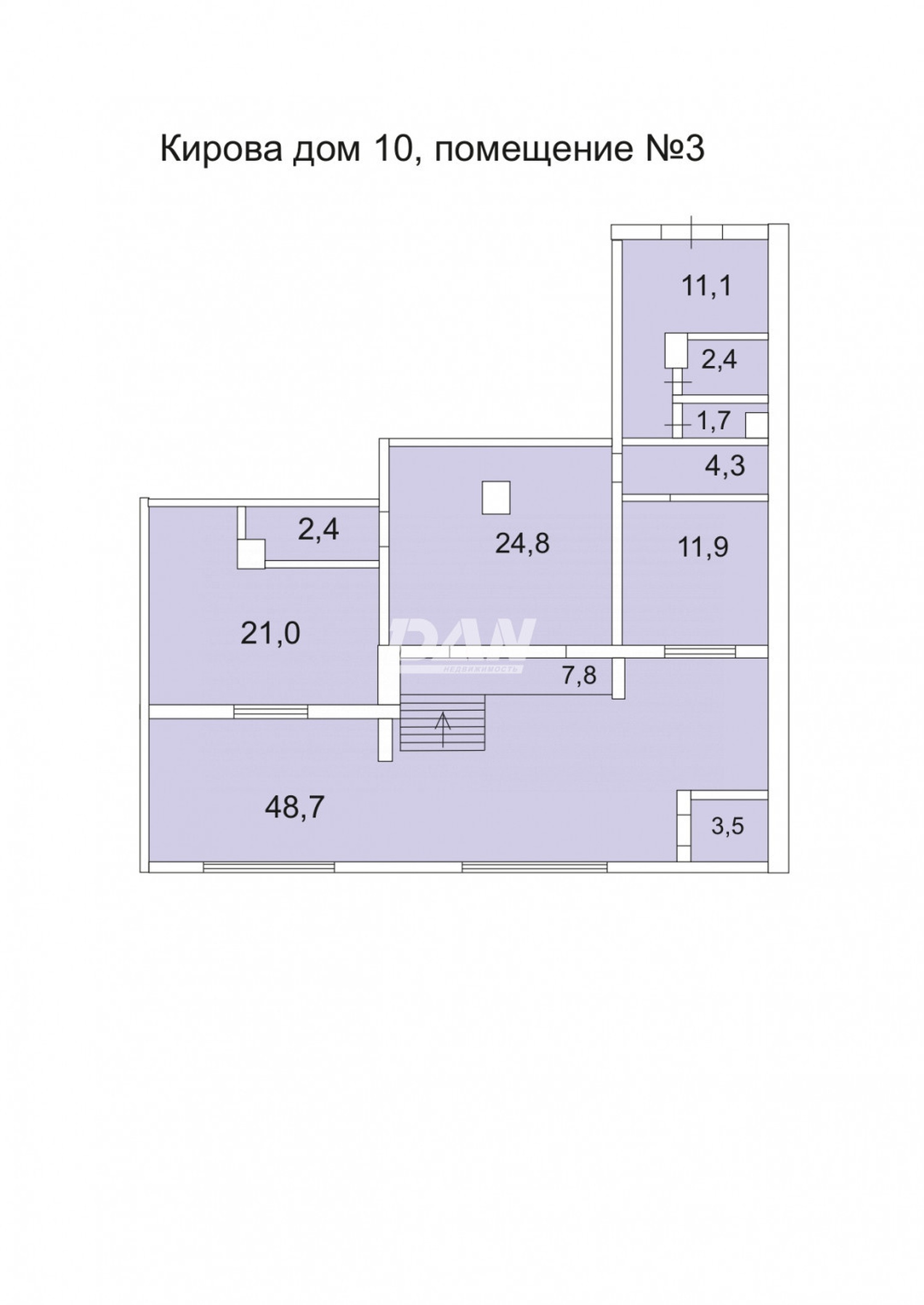 Торговая площадь 139,6 м²