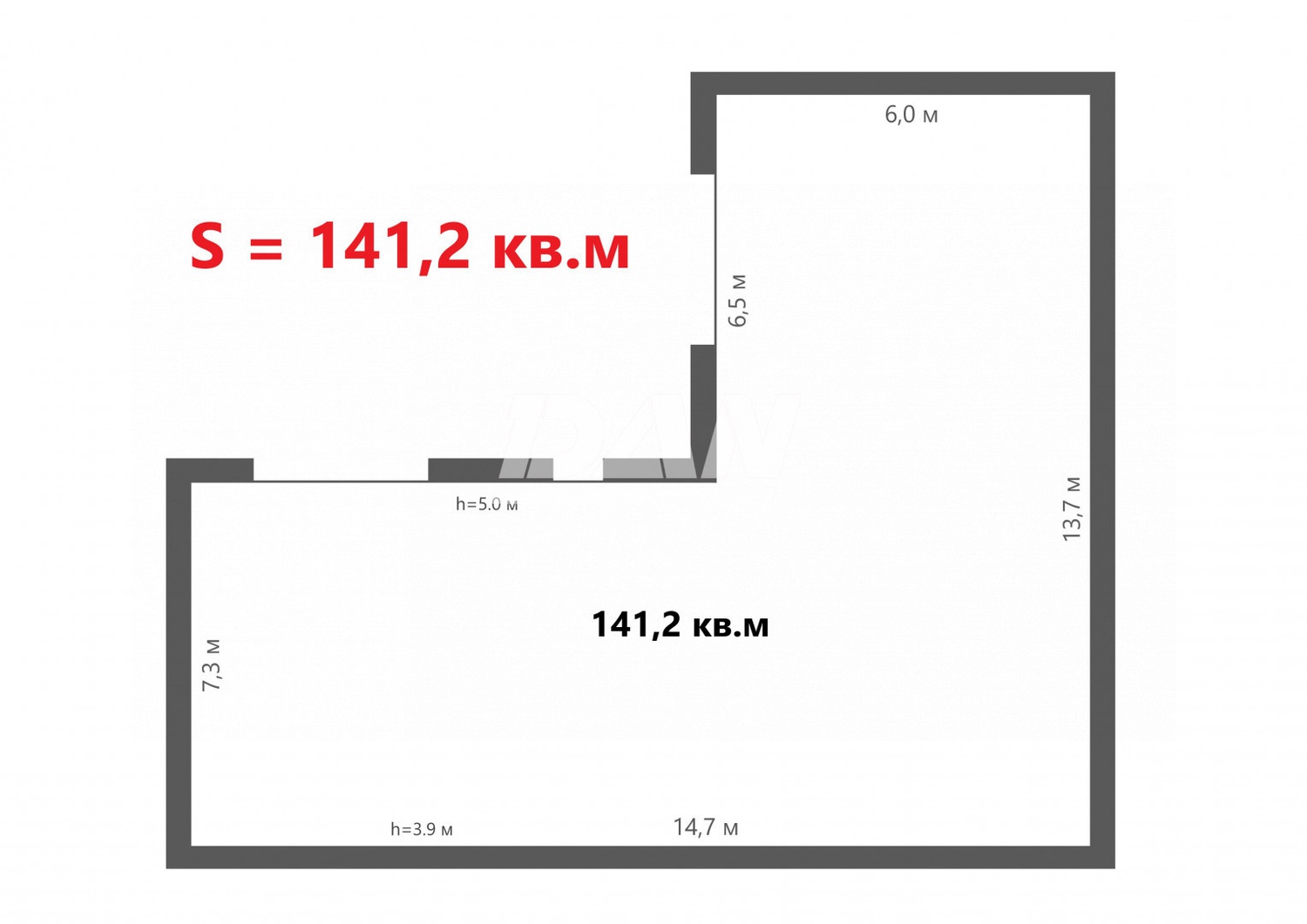 Помещение свободного назначения 1107 м²