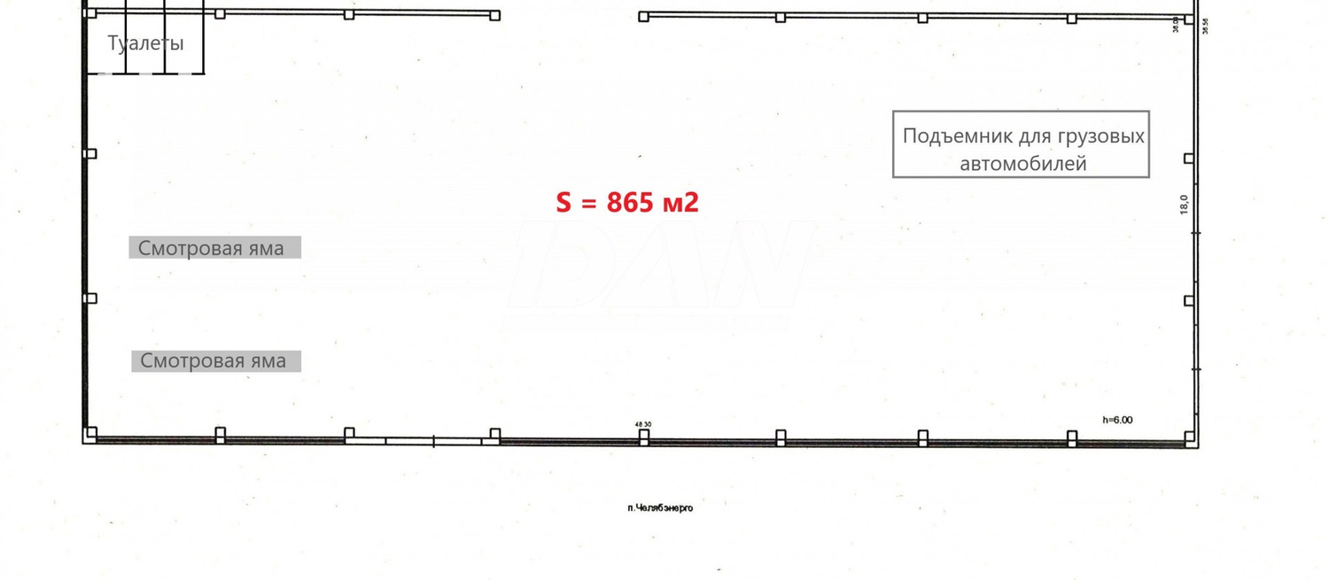 Производственное помещение 594 м²