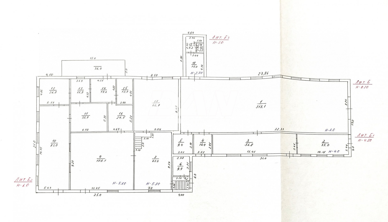 Производственное помещение 8720,6 м²