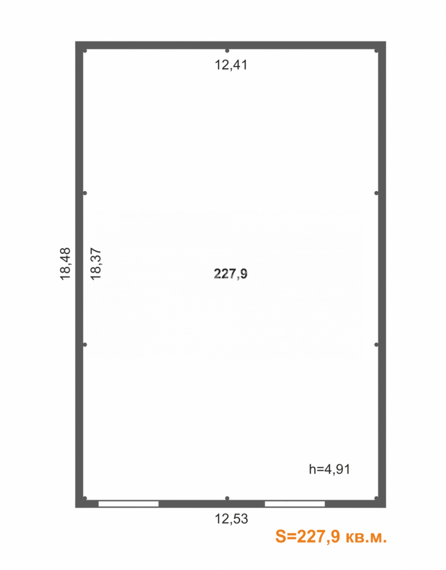 Производственное помещение 6341 м²