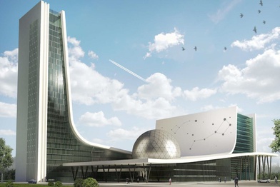 Штаб-квартира «Роскосмоса» займет 250 тысяч кв.м в Филевской пойме