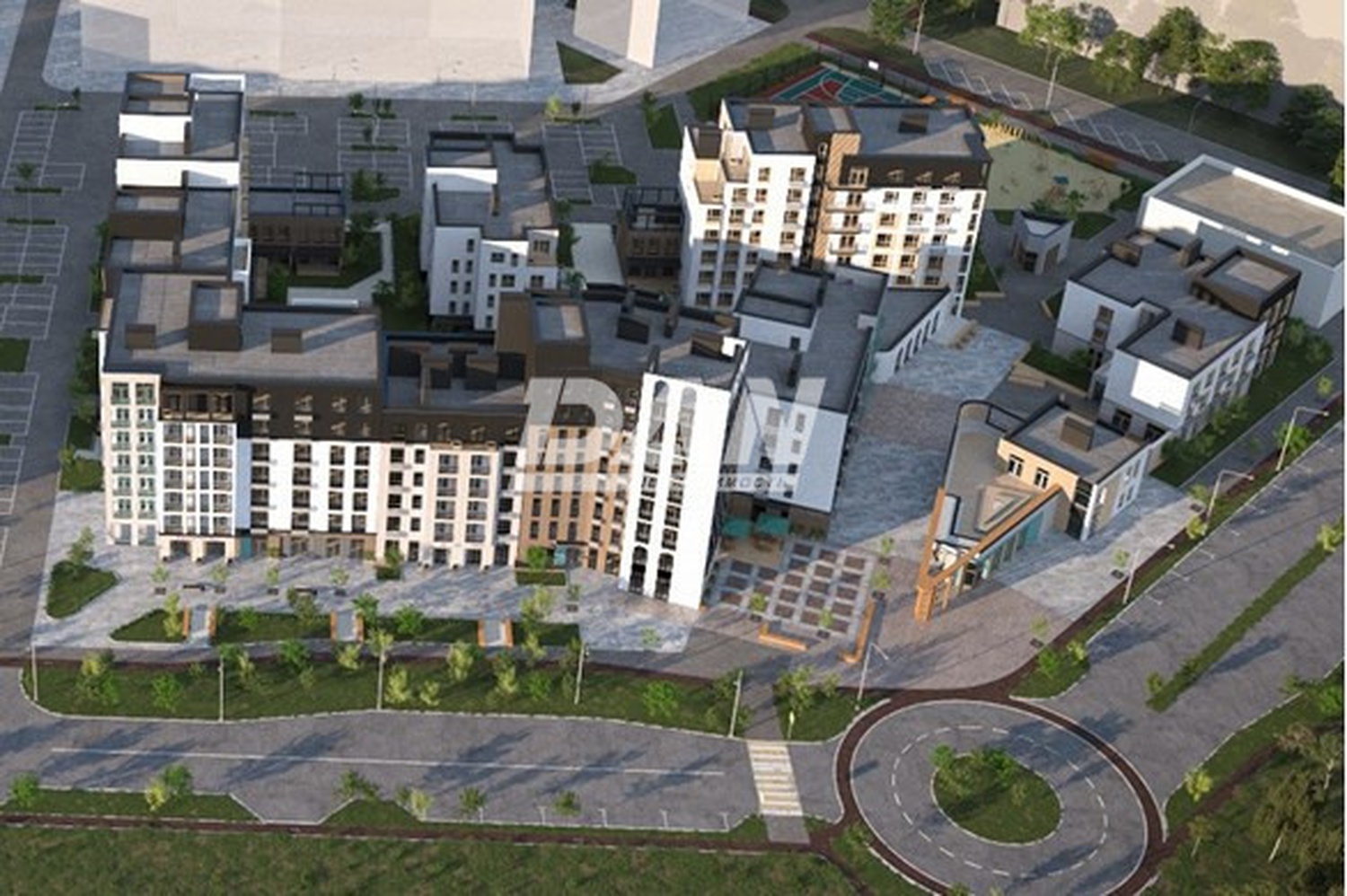 Торговая площадь 599,7 м²