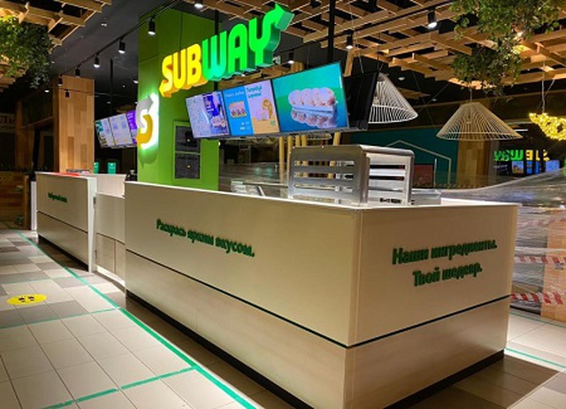 В Ростове-на-Дону в ТРК «Горизонт» открылся двадцать пятый ресторан Subway в новом дизайне Fresh Forward