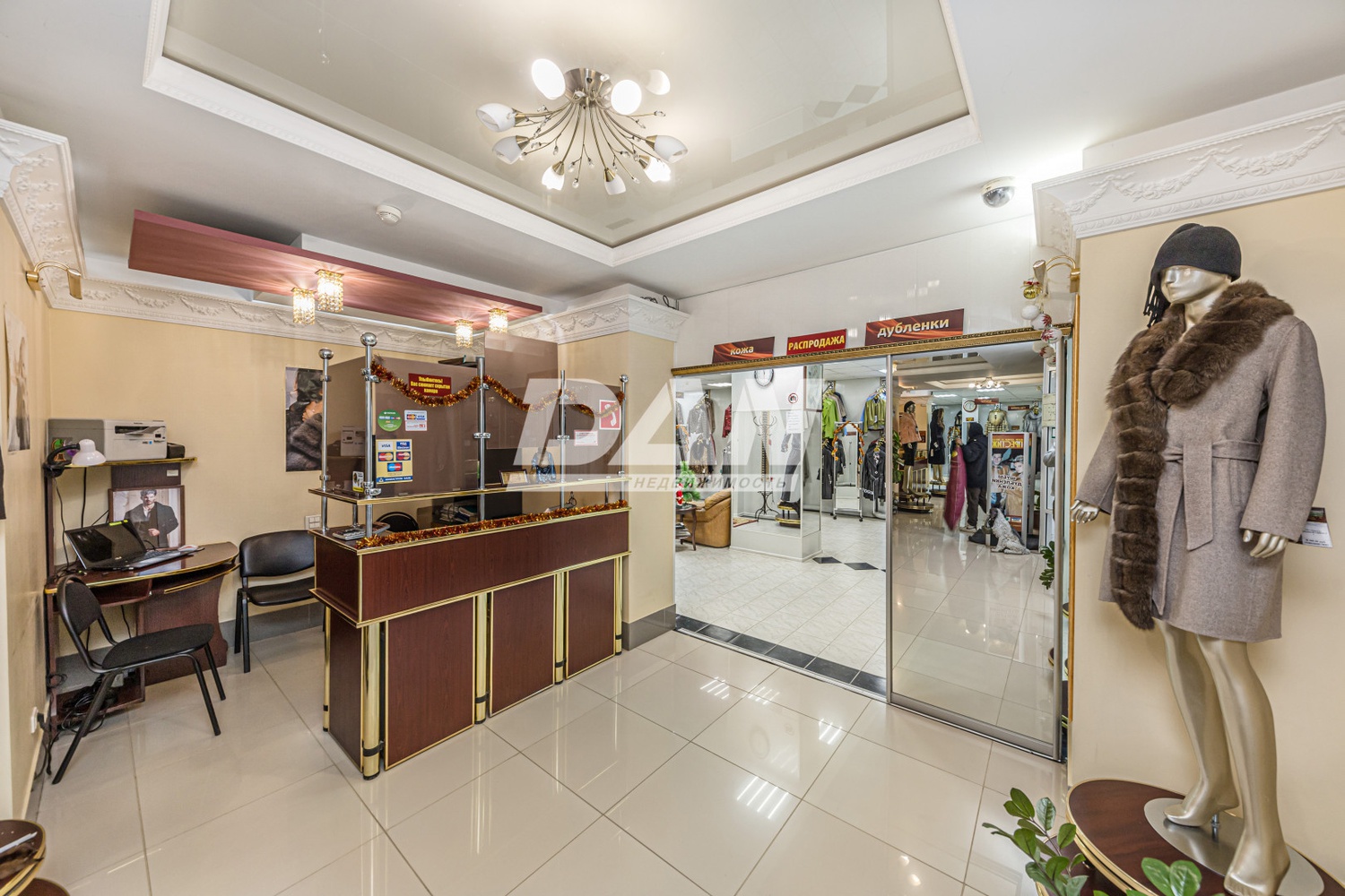 Торговая площадь 232 м²