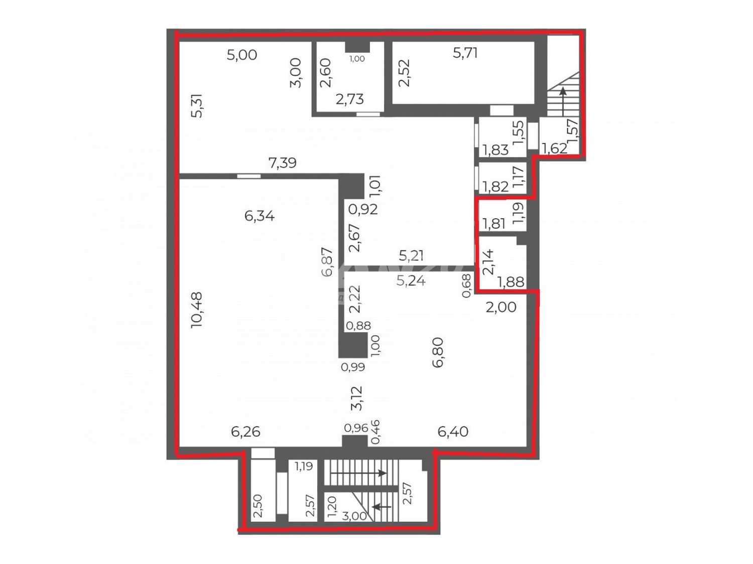 Помещение свободного назначения 215,2 м²