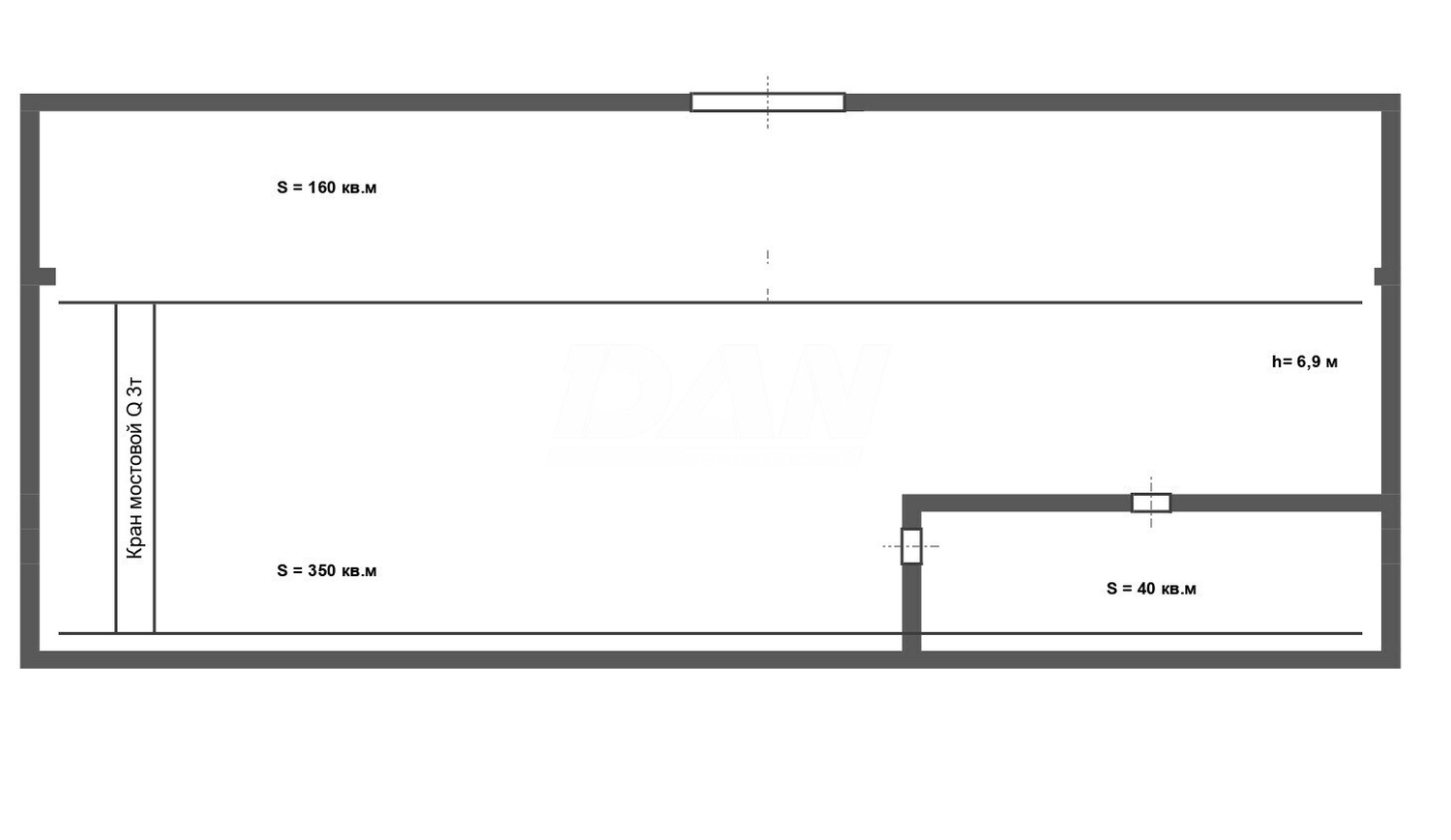 Помещение свободного назначения 648 м²
