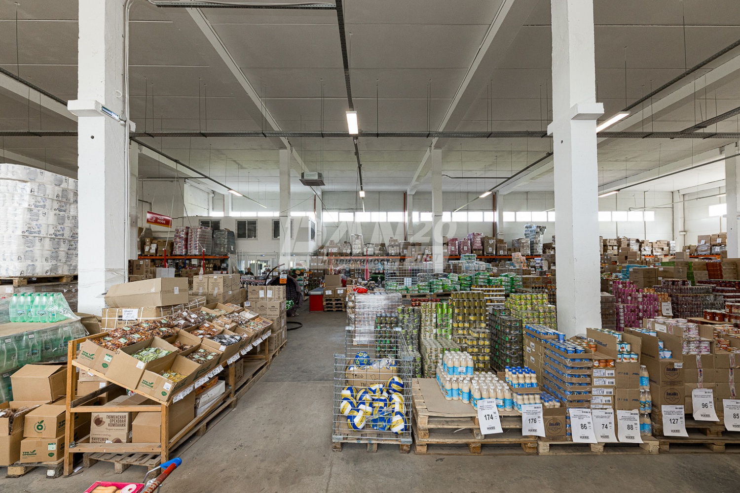 Торговая площадь 5000 м²