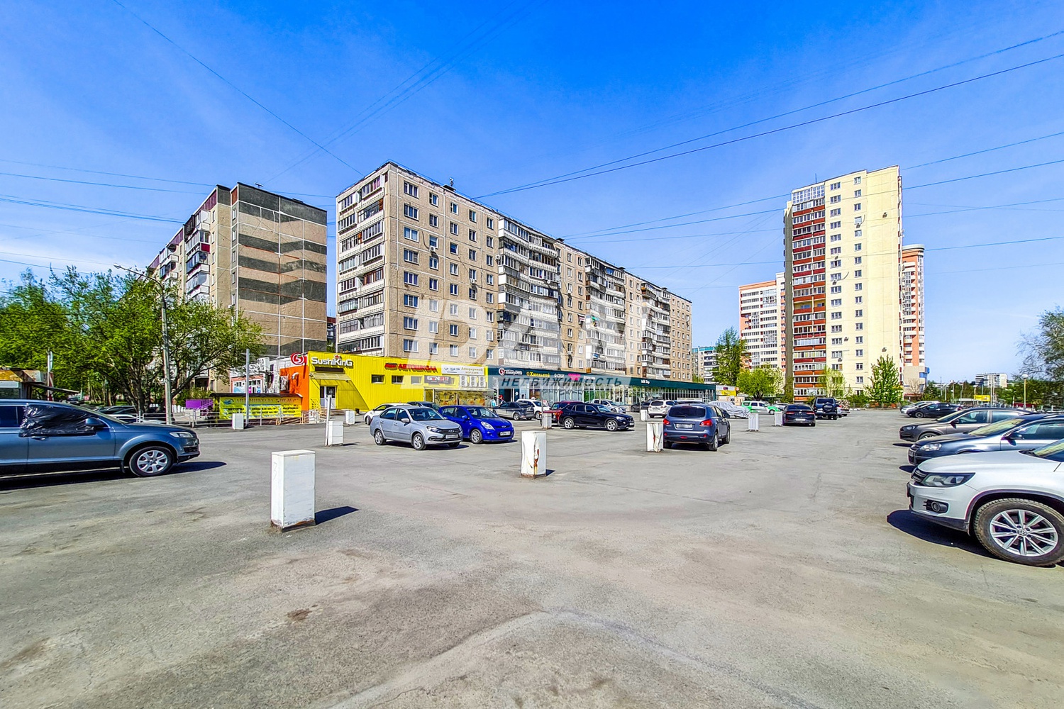 Торговая площадь 3431 м²
