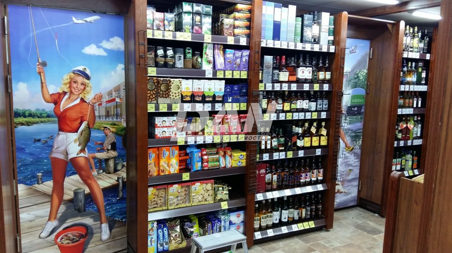 Торговая площадь 457 м²