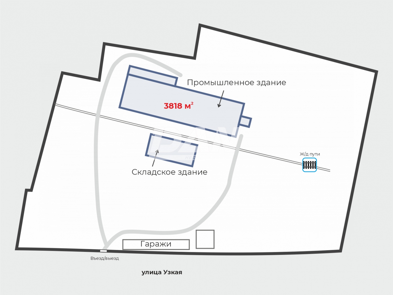 Производственное помещение 5359 м²