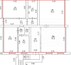 Помещение свободного назначения, 144,9 м²
