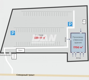 Помещение свободного назначения, 1000 м²