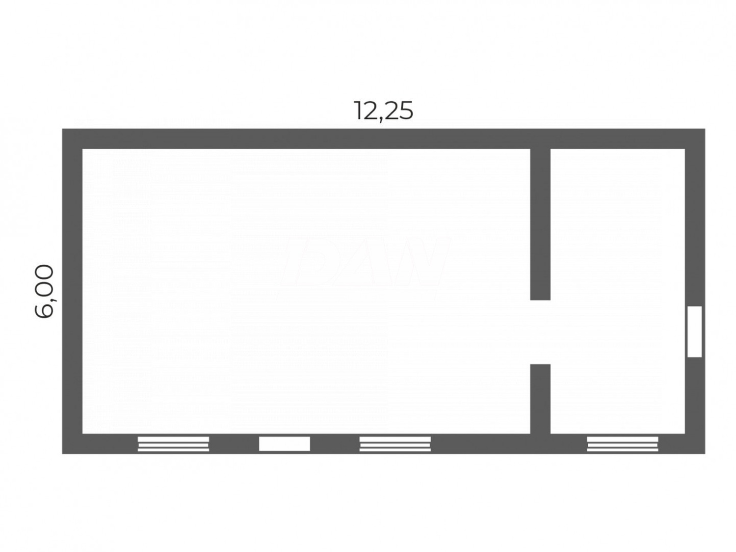 Помещение свободного назначения 68 м²