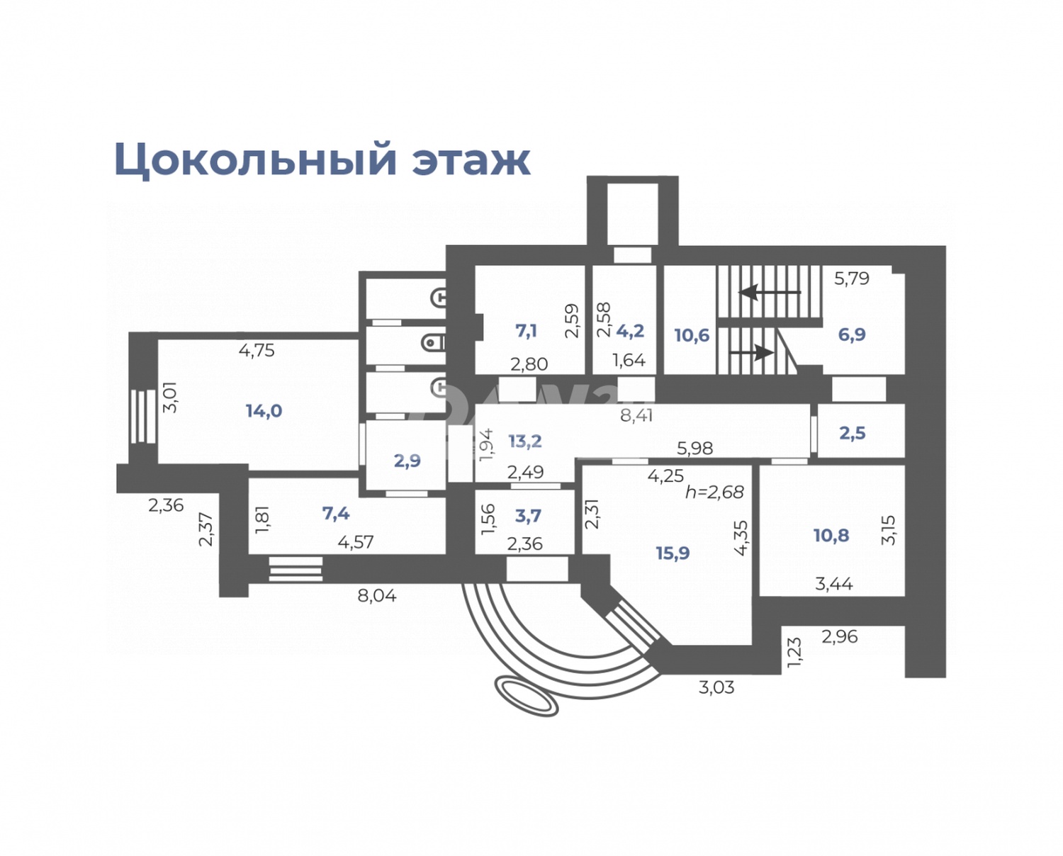 Торговое помещение 160 м²
