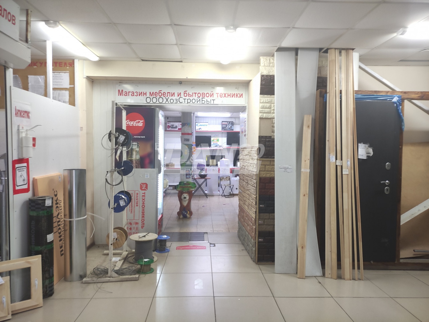 Торговое помещение 514 м²