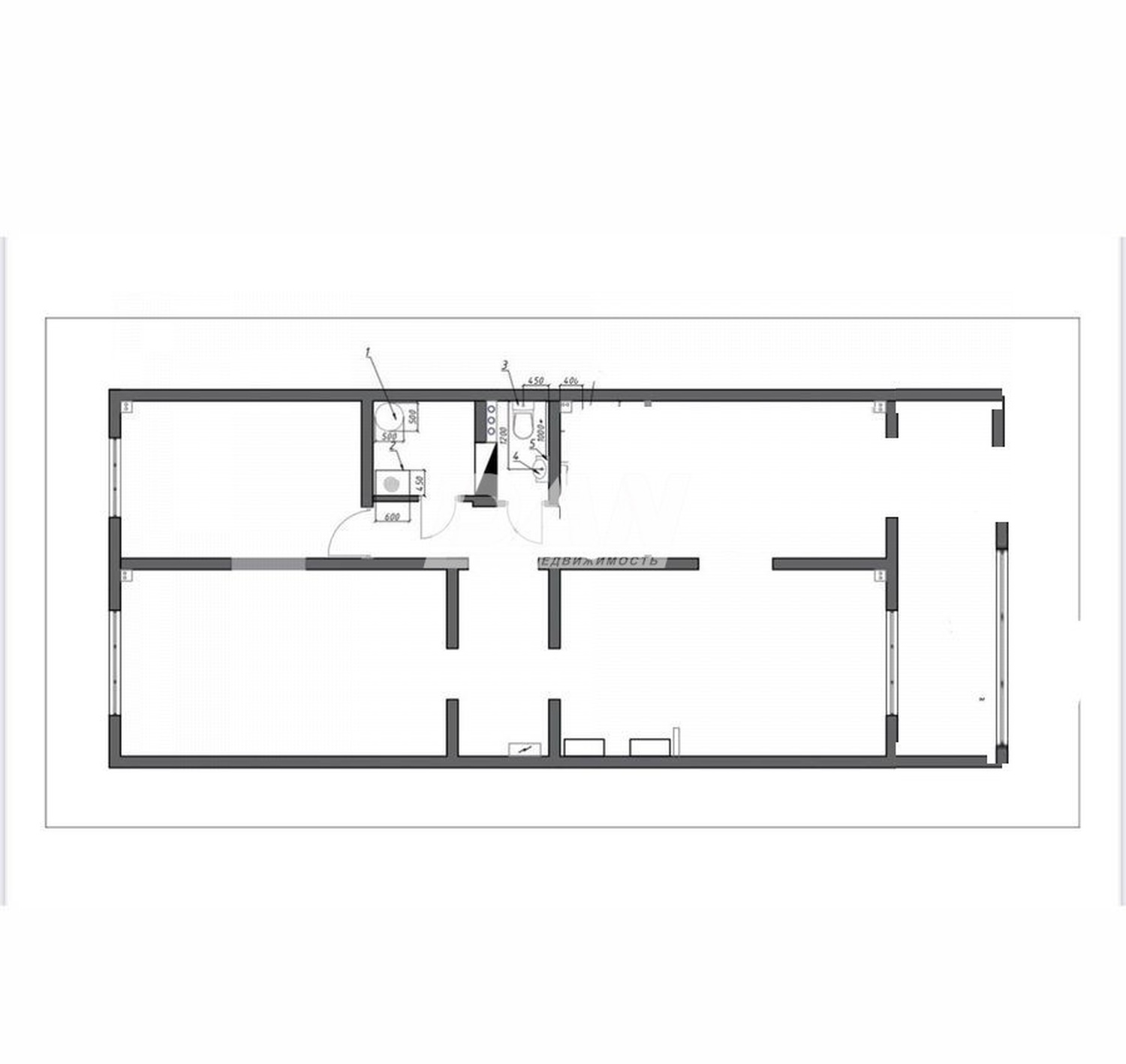 Помещение свободного назначения 94 м²