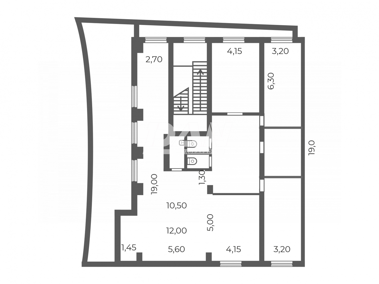 Помещение свободного назначения 237,2 м²