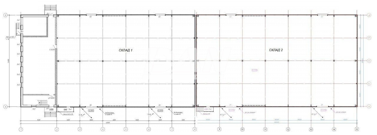 Склад 1872 м²
