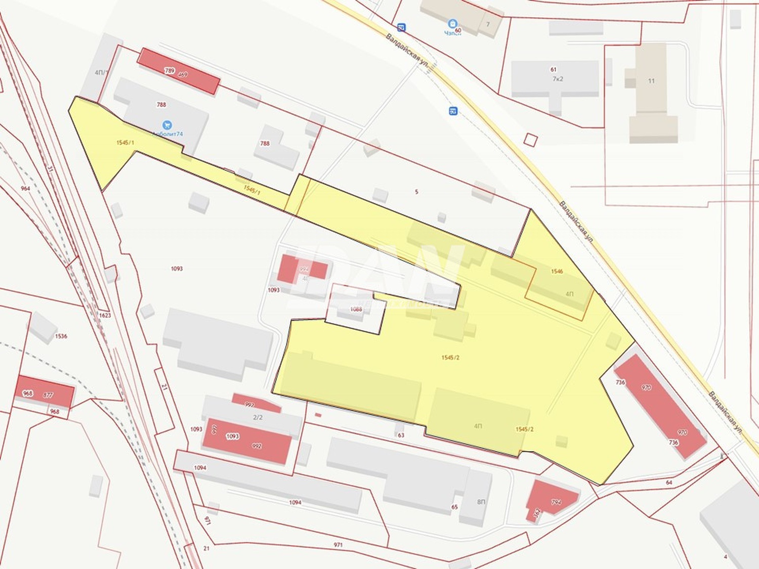 Производственное помещение 6500 м²